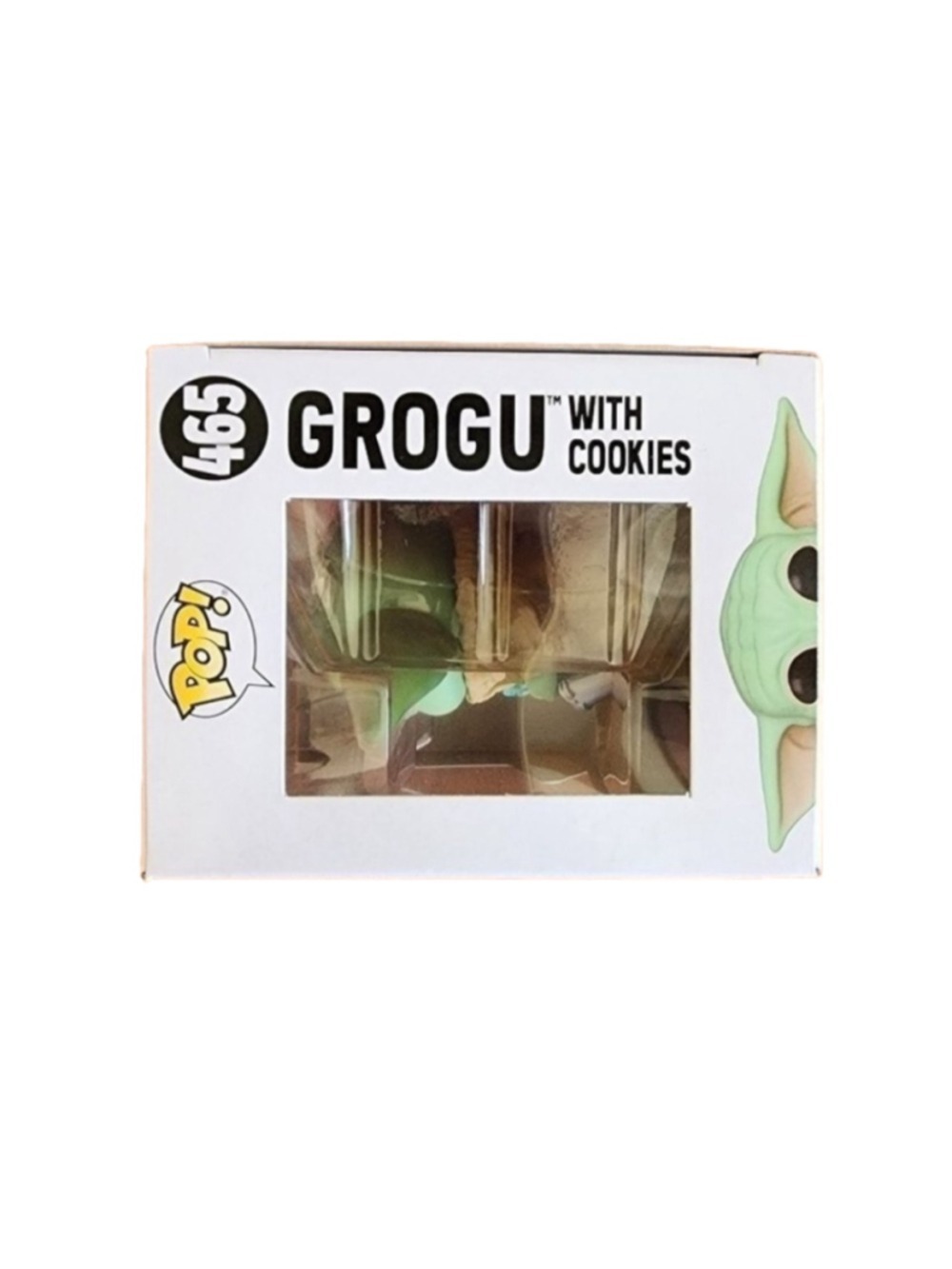 Funko Pop! Star Wars: The Mandalorian Grogu with Cookies #465 - Picture 4 of 7